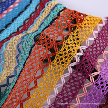 Diseño de diseño personalizado Herringbone poliéster tricot warp tejido tejido tejido